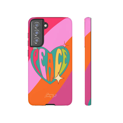 Groovy Peace - Tough Phone Cases - iPhone, Google Pixel, Samsung