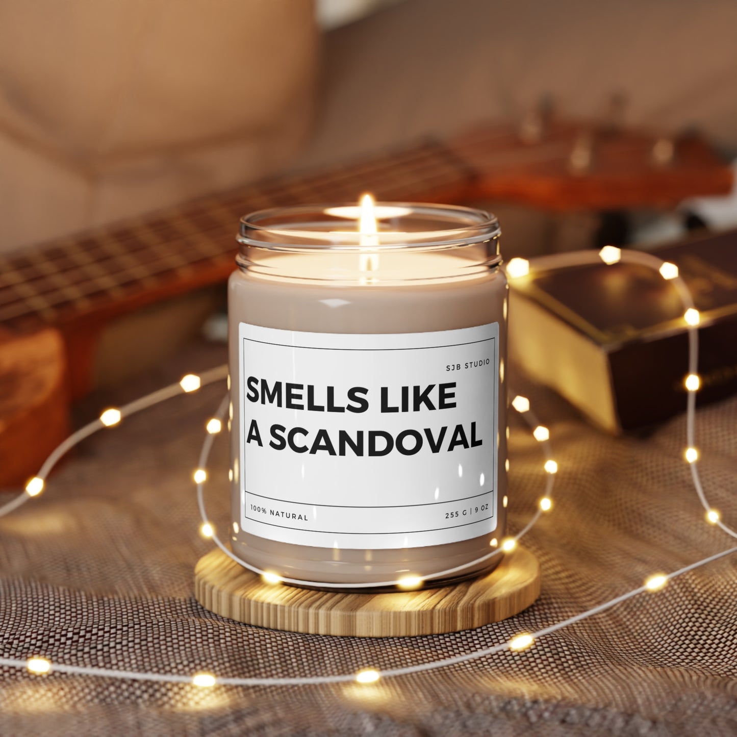 Smells Like A Scandoval - Scented Soy Candle, 9oz - Vanderpump Rules, Fan Merch, Pump Rules, VPR, Scandoval, Ariana Madix