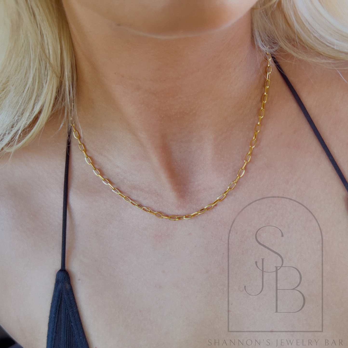 OG Dainty Paperclip Chain - Shannon’s Jewelry Bar
