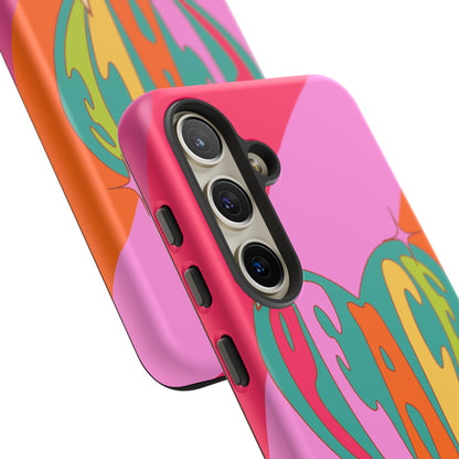 Groovy Peace - Tough Phone Cases - iPhone, Google Pixel, Samsung