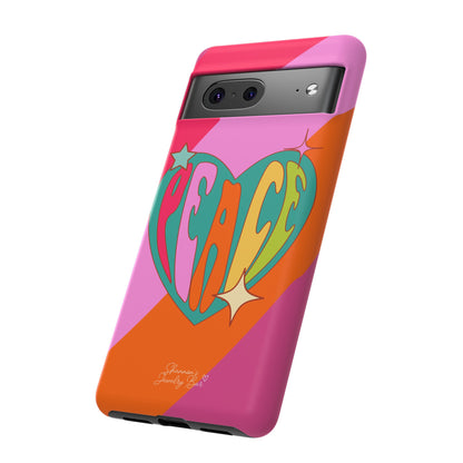 Groovy Peace - Tough Phone Cases - iPhone, Google Pixel, Samsung