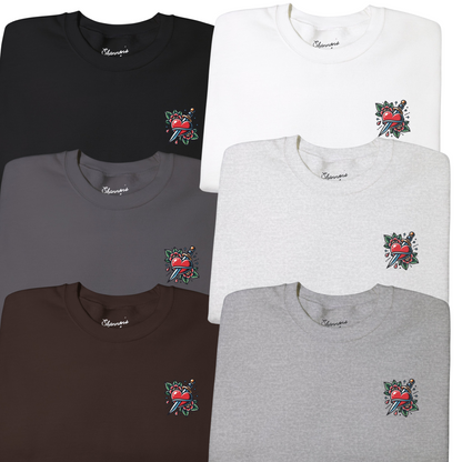 For you to Die Neo Traditional Tattoo VPR Crewneck Sweatshirt