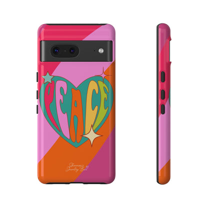 Groovy Peace - Tough Phone Cases - iPhone, Google Pixel, Samsung