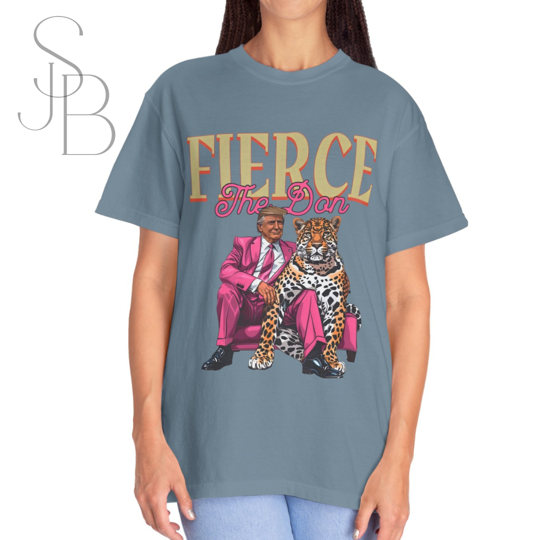 Fierce - The Don - Trump Tee - Unisex Garment-Dyed T-shirt