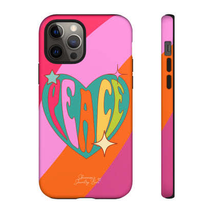 Groovy Peace - Tough Phone Cases - iPhone, Google Pixel, Samsung