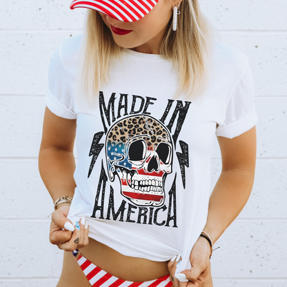 Made in America - Skull Graphic Tee