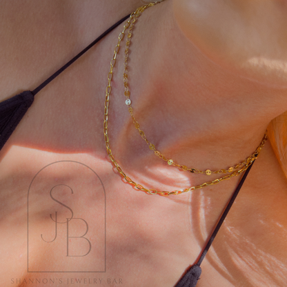 OG Dainty Paperclip Chain - Shannon’s Jewelry Bar