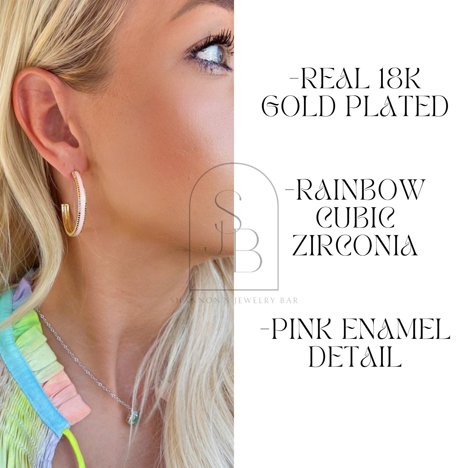 Dance the Night Away Hoop Earrings - Shannon’s Jewelry Bar