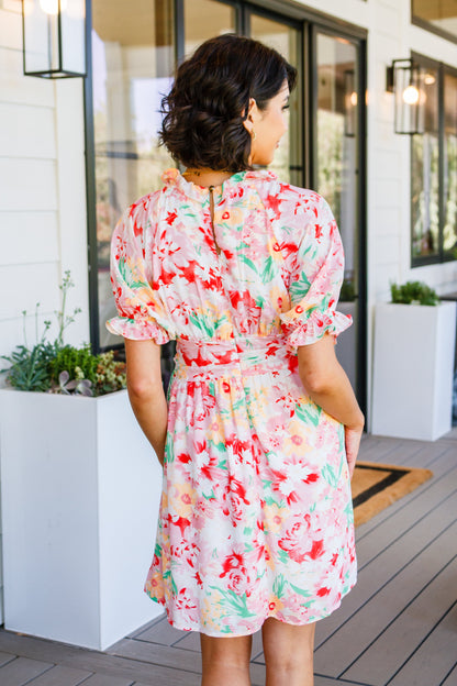 Fancy Free Floral Dress - Shannon’s Jewelry Bar