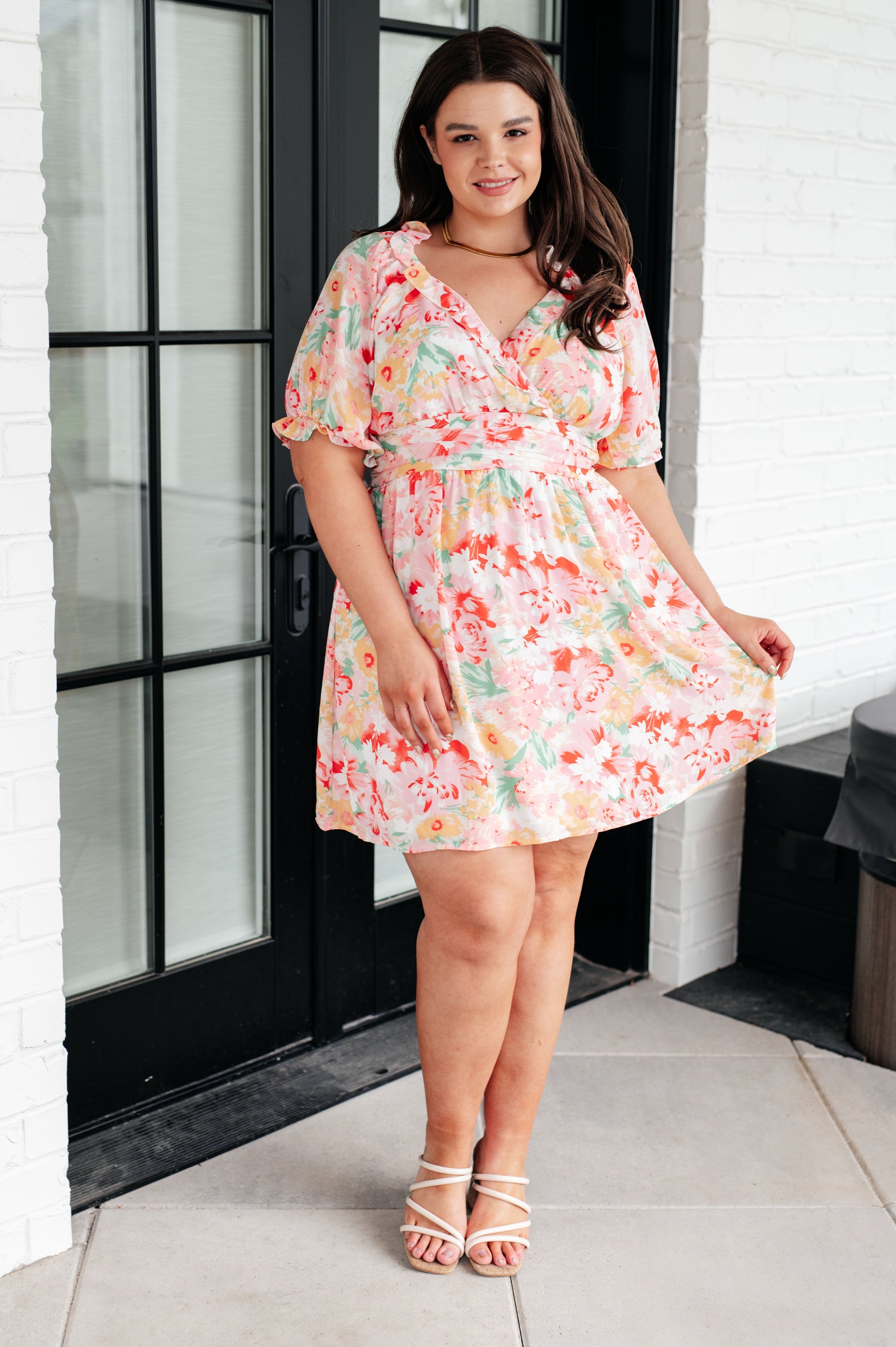 Fancy Free Floral Dress - Shannon’s Jewelry Bar