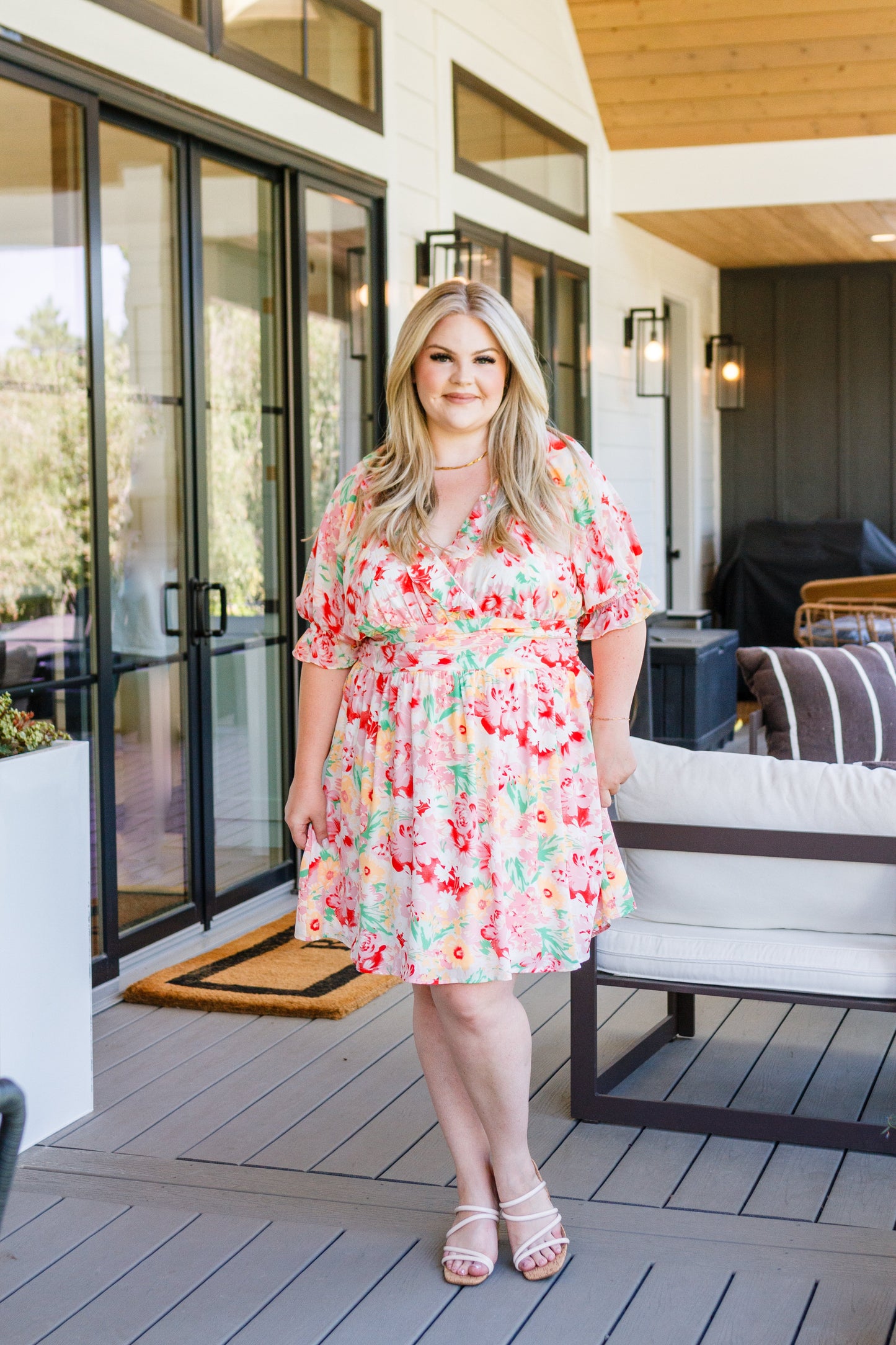 Fancy Free Floral Dress - Shannon’s Jewelry Bar