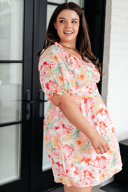 Fancy Free Floral Dress - Shannon’s Jewelry Bar