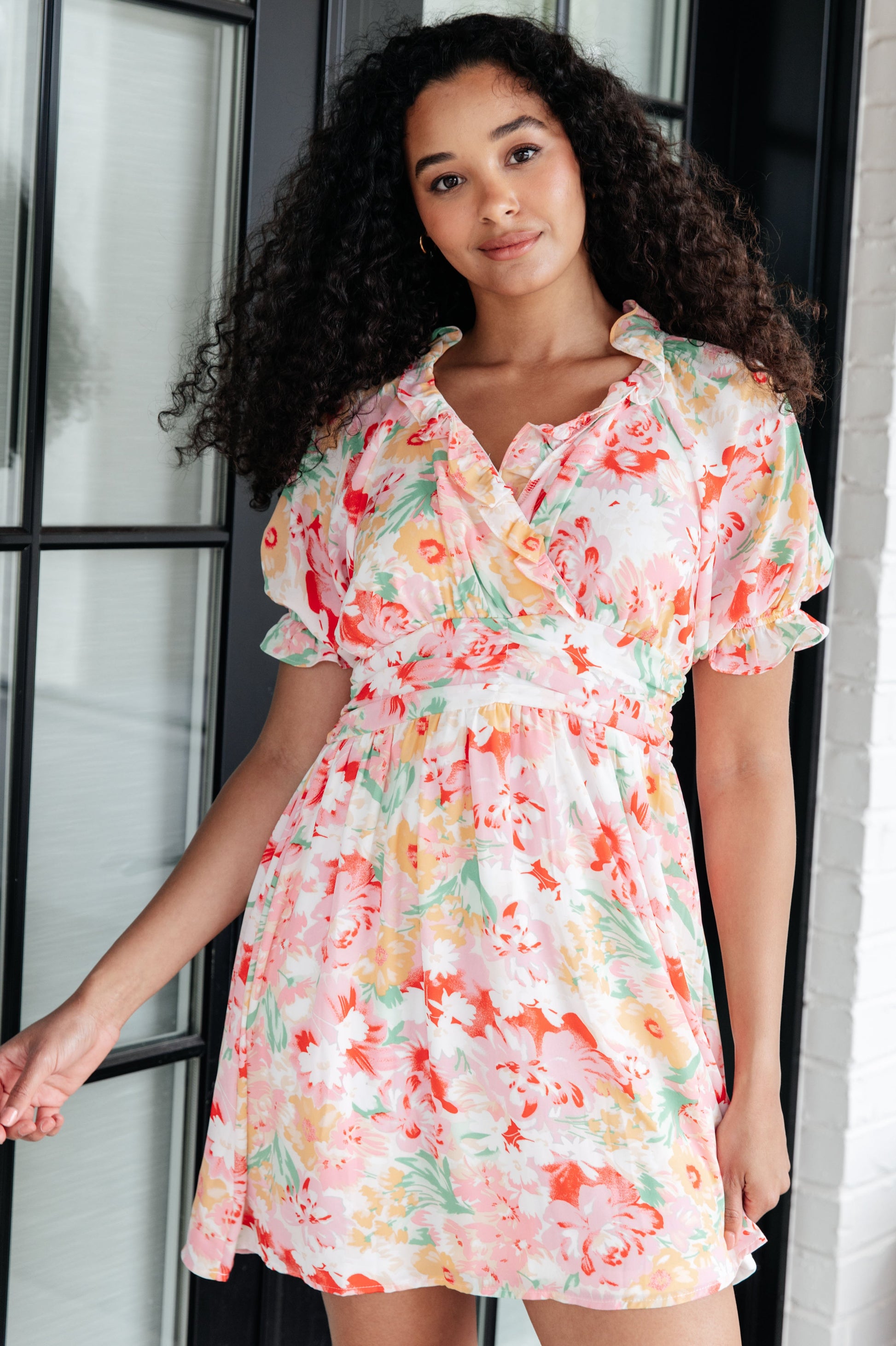 Fancy Free Floral Dress - Shannon’s Jewelry Bar