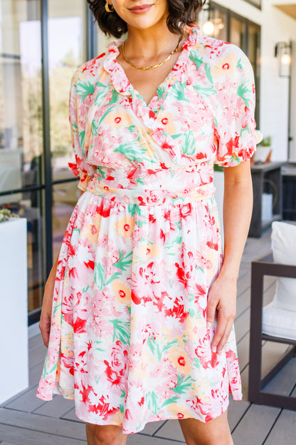 Fancy Free Floral Dress - Shannon’s Jewelry Bar