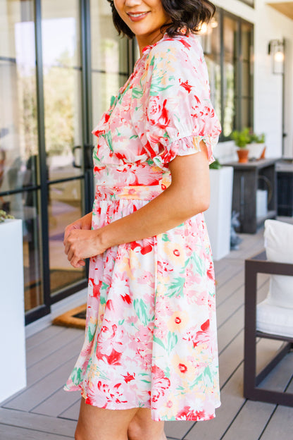 Fancy Free Floral Dress - Shannon’s Jewelry Bar