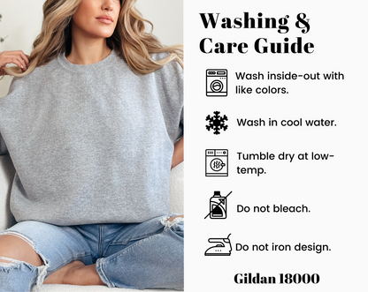 For you to Die Neo Traditional Tattoo VPR Crewneck Sweatshirt