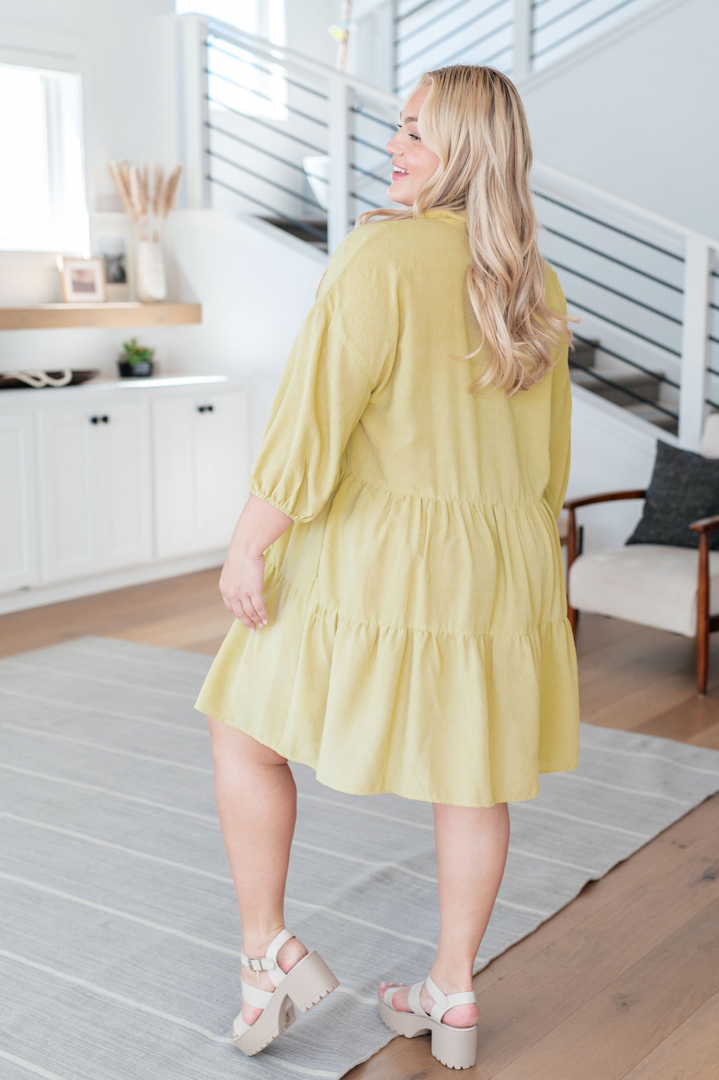 Just Like Honey Tiered Dress - Shannon’s Jewelry Bar