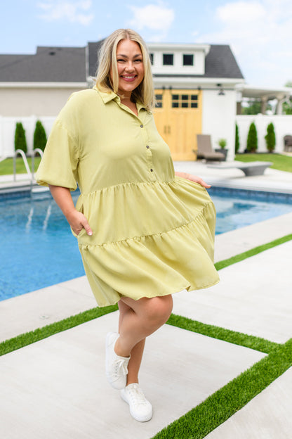 Just Like Honey Tiered Dress - Shannon’s Jewelry Bar