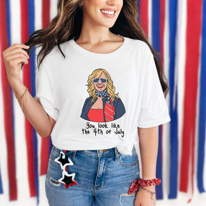 You Look Like The 4th of July - Elle Woods Tee - 4th of July - Unisex Jersey Short Sleeve Tee