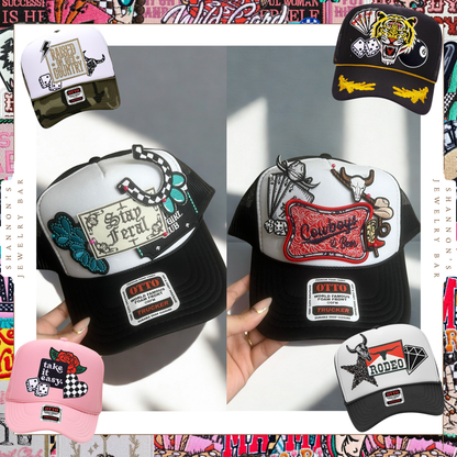 Cowboys & Tequila Embroidered Patch | Western Party Iron-On