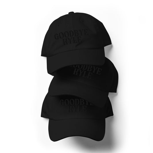GOODBYE KYLE - Dad hat - RHOBH Black Stitching