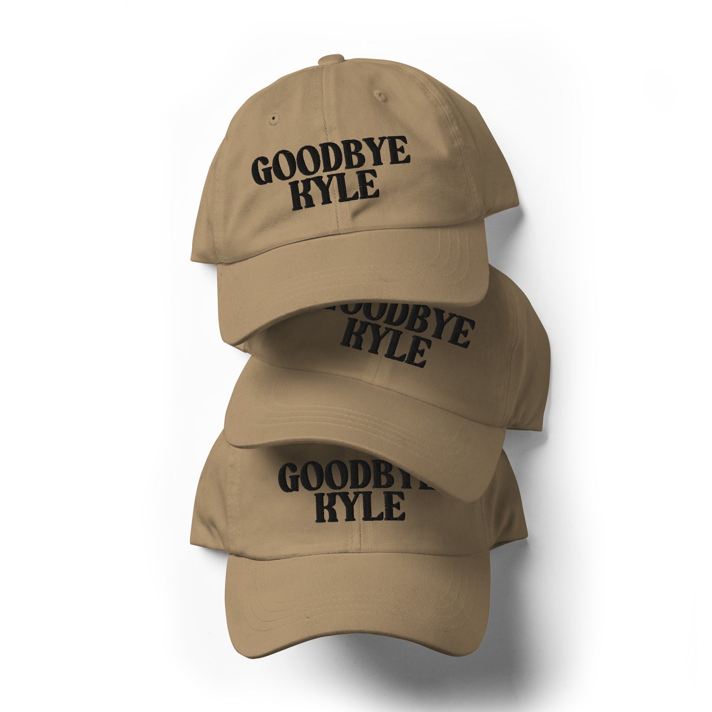 GOODBYE KYLE - Dad hat - RHOBH Black Stitching