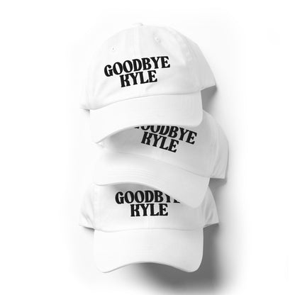 GOODBYE KYLE - Dad hat - RHOBH Black Stitching