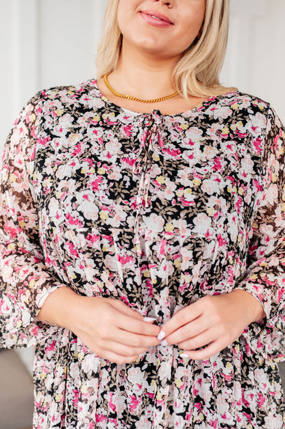 Jennifer Floral Dress - Shannon’s Jewelry Bar