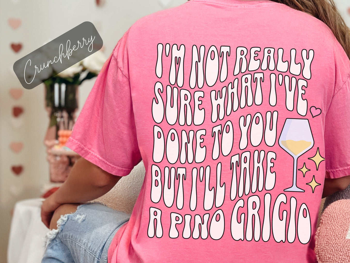 VPR Iconic Quotes- Stassi Schroeder, Vanderpump Rules, Lisa Vanderpump, I'll Take a Pino Grigio- Garment-Dyed T-shirt