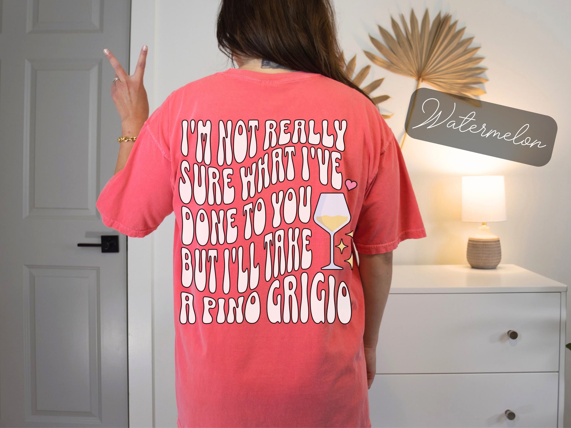 VPR Iconic Quotes- Stassi Schroeder, Vanderpump Rules, Lisa Vanderpump, I'll Take a Pino Grigio- Garment-Dyed T-shirt