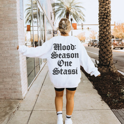 MOOD: Season One Stassi - Vanderpump Rules, Stassi Schroeder, Lisa Vanderpump, Pump Rules, VPR, Fan Merch, Unisex Crewneck Sweatshirt