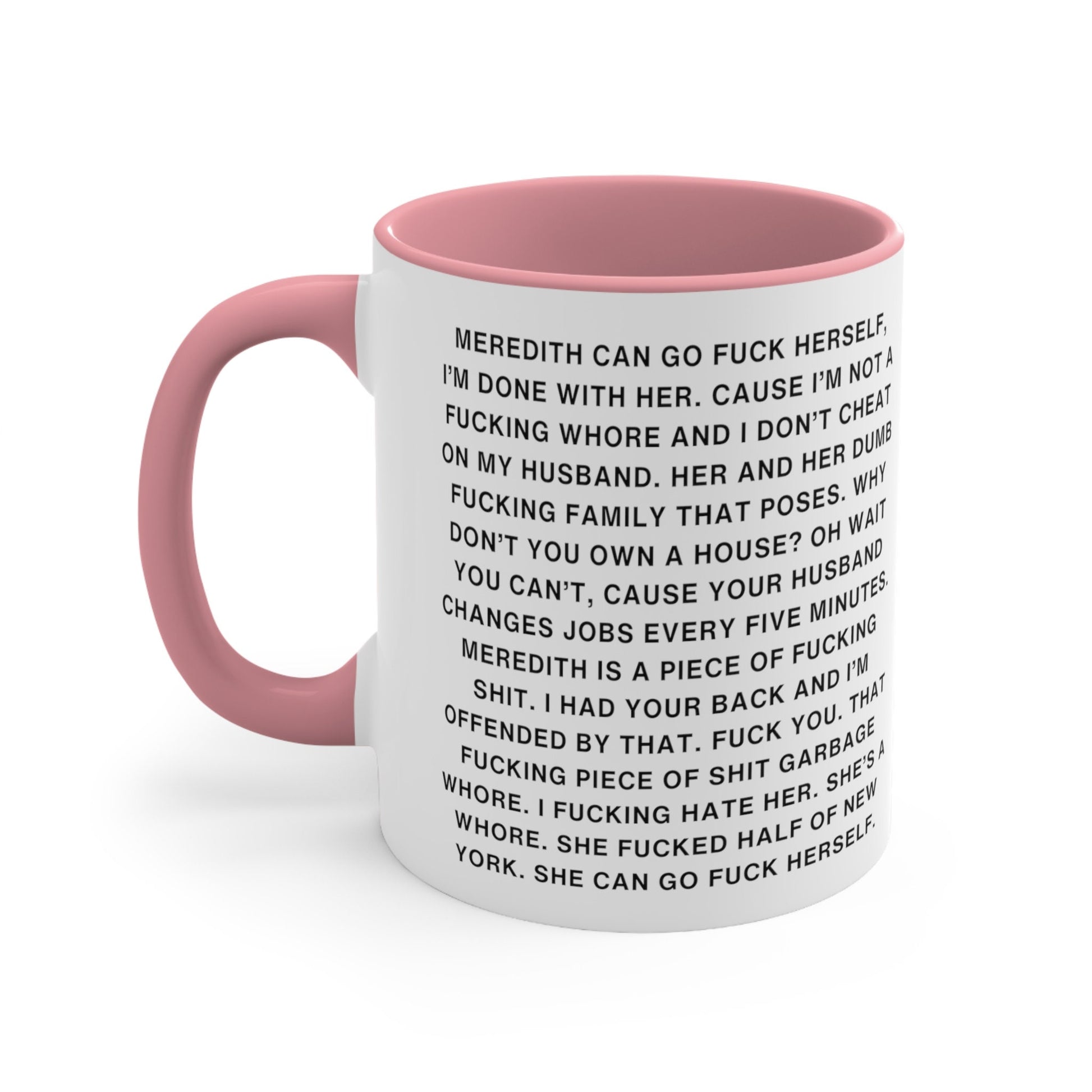 Lisa Barlow's Hot Mic Moment - Real Housewives - Iconic Reality TV Moments - Iconic Quotes - RHOSLC - Accent Coffee Mug, 11oz