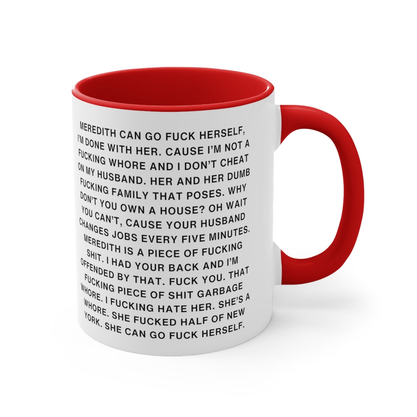 Lisa Barlow's Hot Mic Moment - Real Housewives - Iconic Reality TV Moments - Iconic Quotes - RHOSLC - Accent Coffee Mug, 11oz