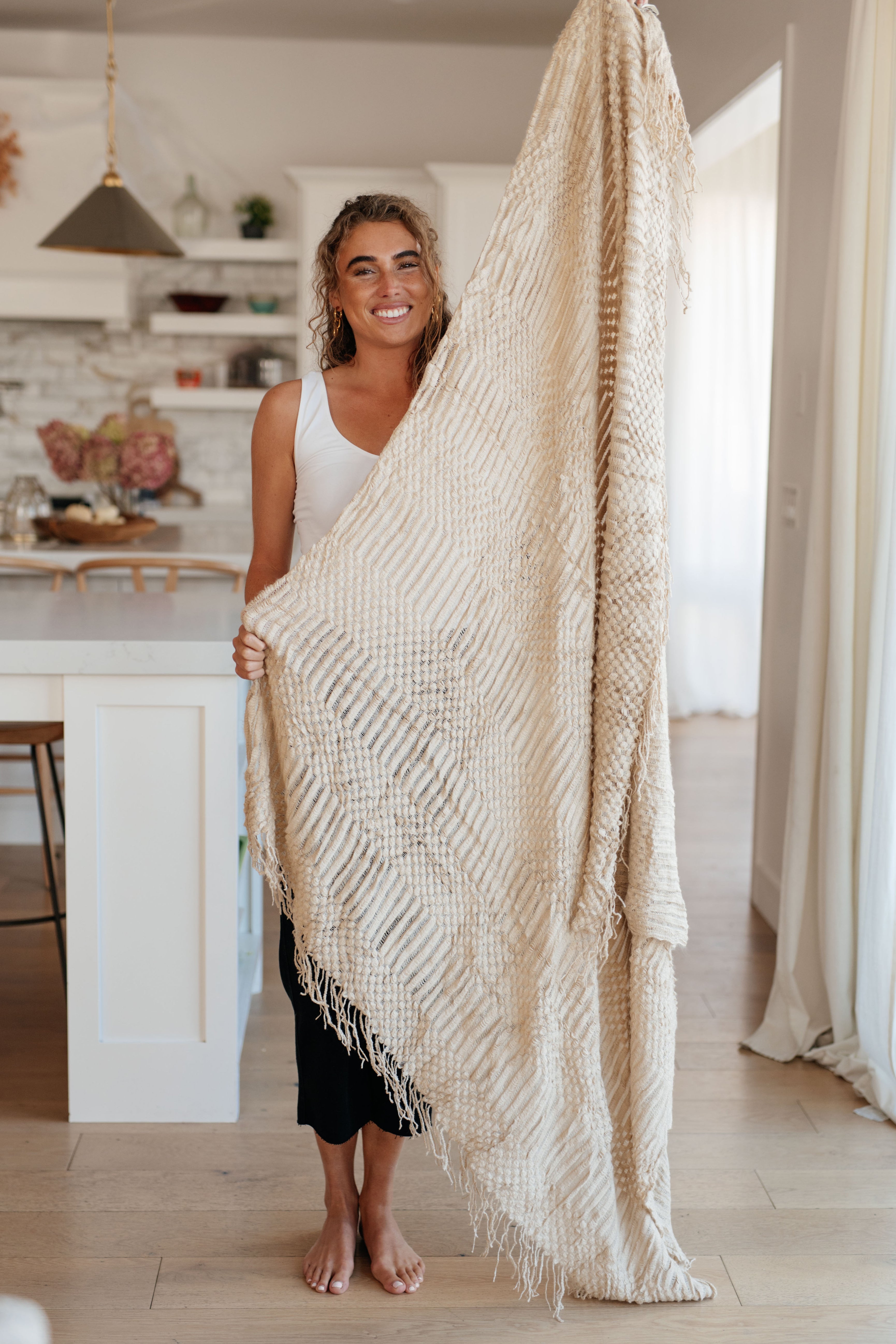 Graham Blanket Single Cuddle Size in Beige – Shannon’s Jewelry Bar