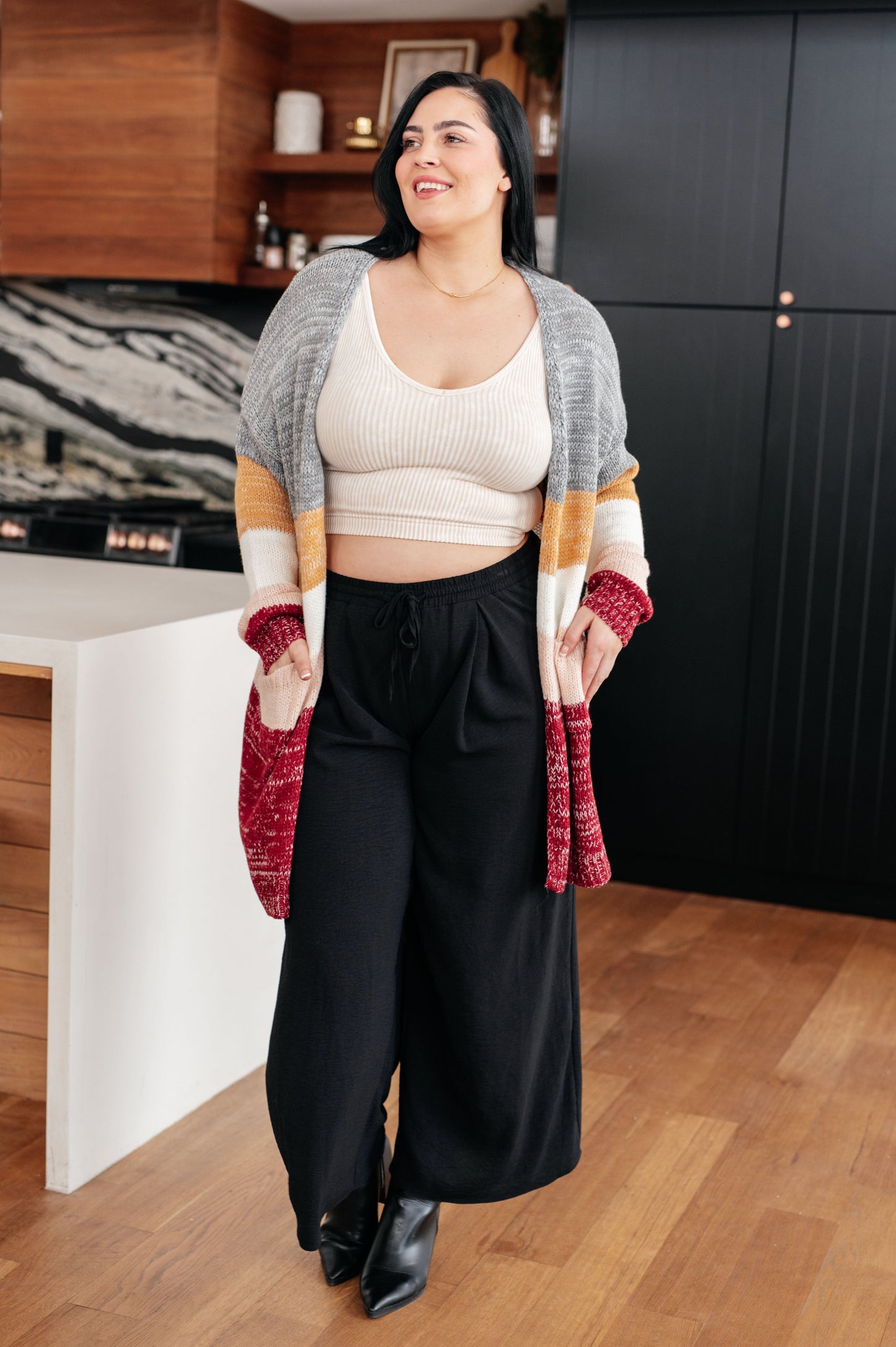 Bring the Warmth Color Block Cardigan - Shannon’s Jewelry Bar