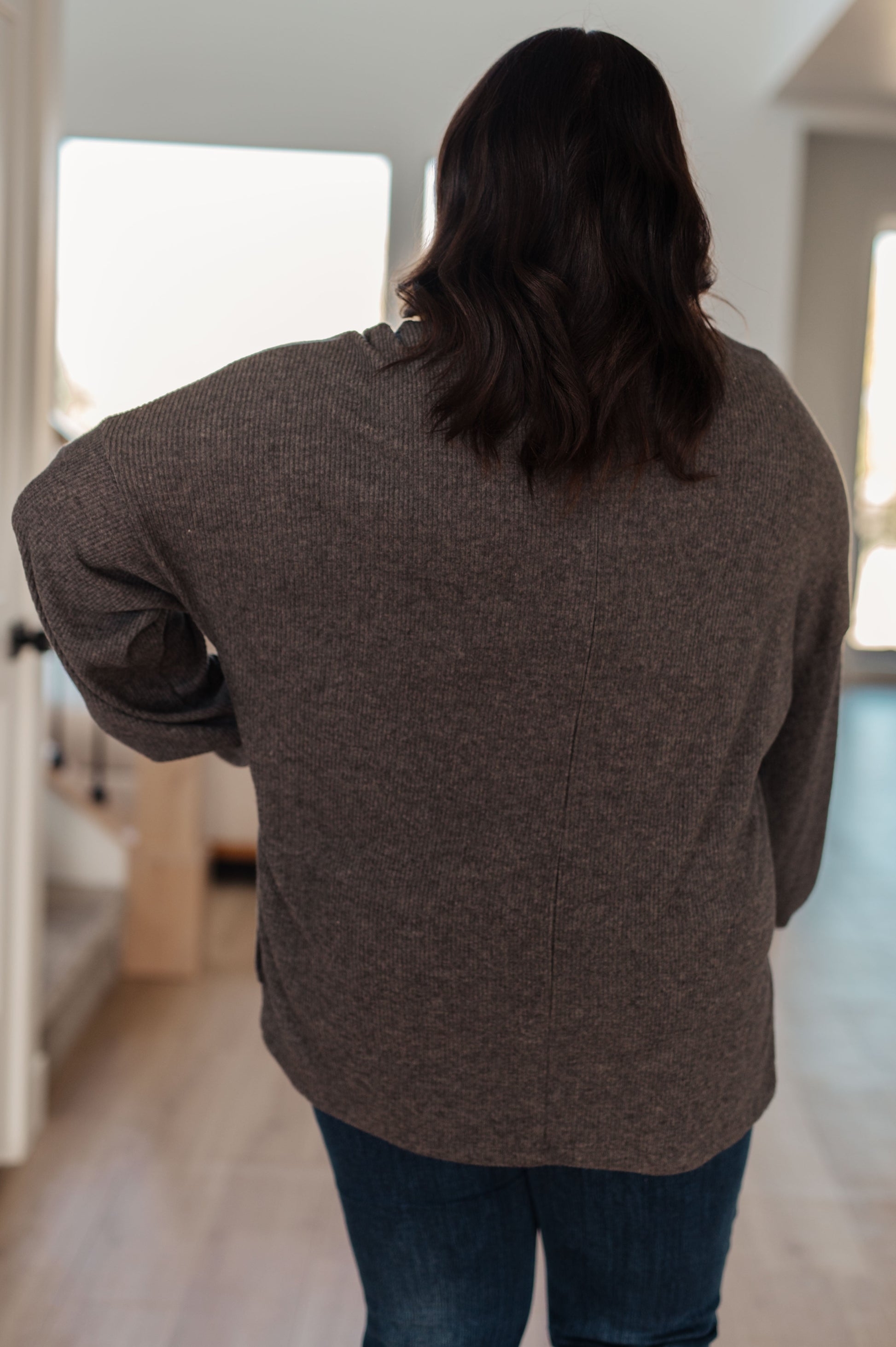 Cozy All Over Henley Top - Shannon’s Jewelry Bar