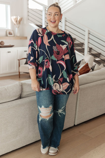 Float On Floral Top - Shannon’s Jewelry Bar