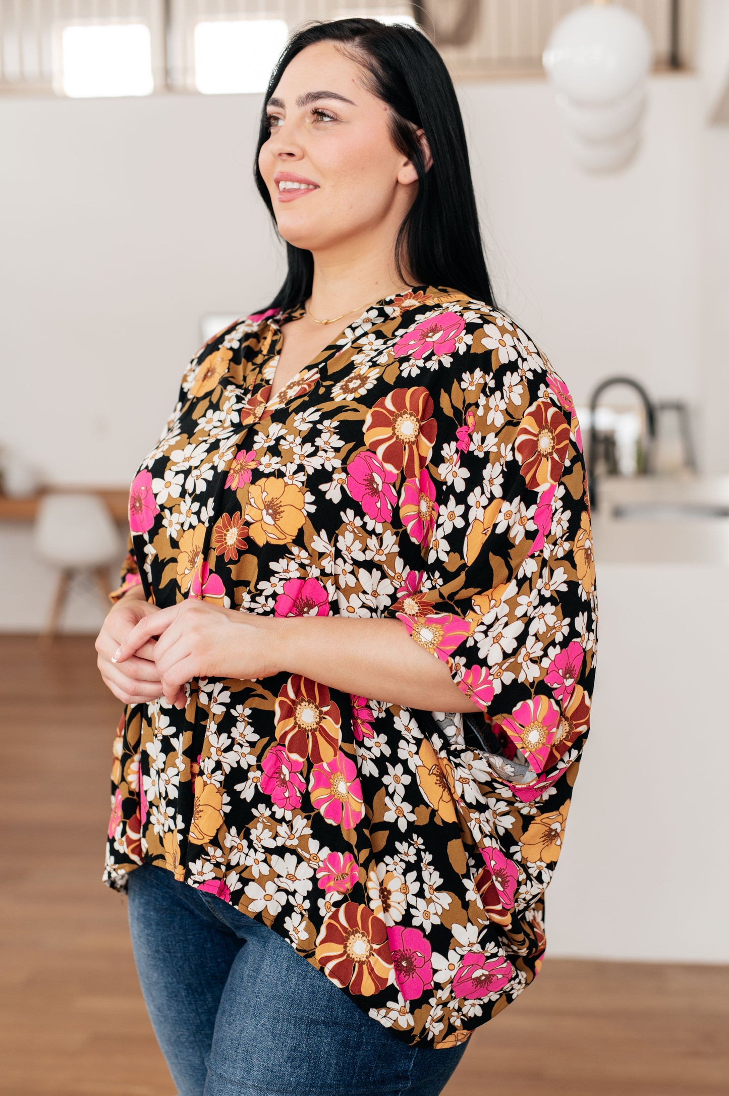 Take Another Chance Floral Print Top - Shannon’s Jewelry Bar